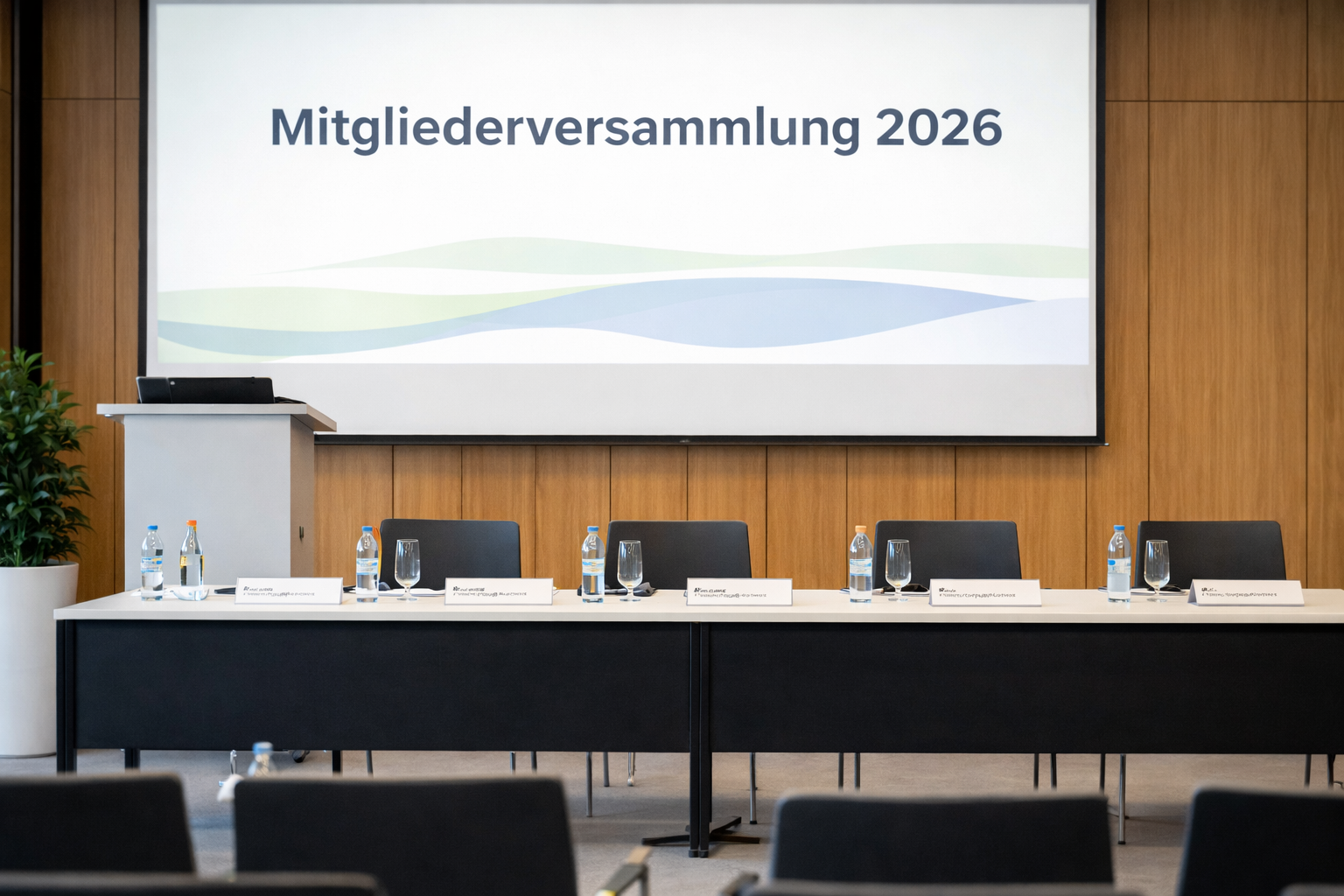 Mitgliederversammlung und Vorstandswahlen